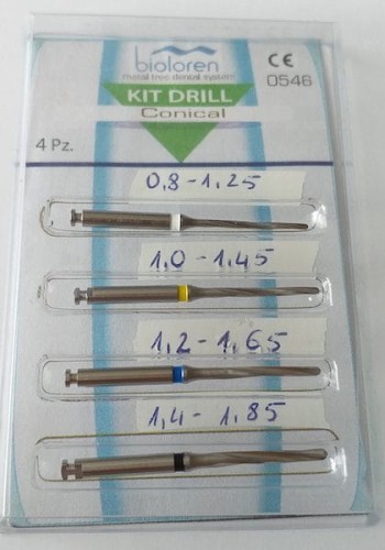 drille poszerzacze 2% bioloren multidental